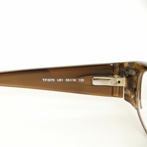 Tom Ford Optical Frame Khaki/Brass NWT - Picture 3 of 8